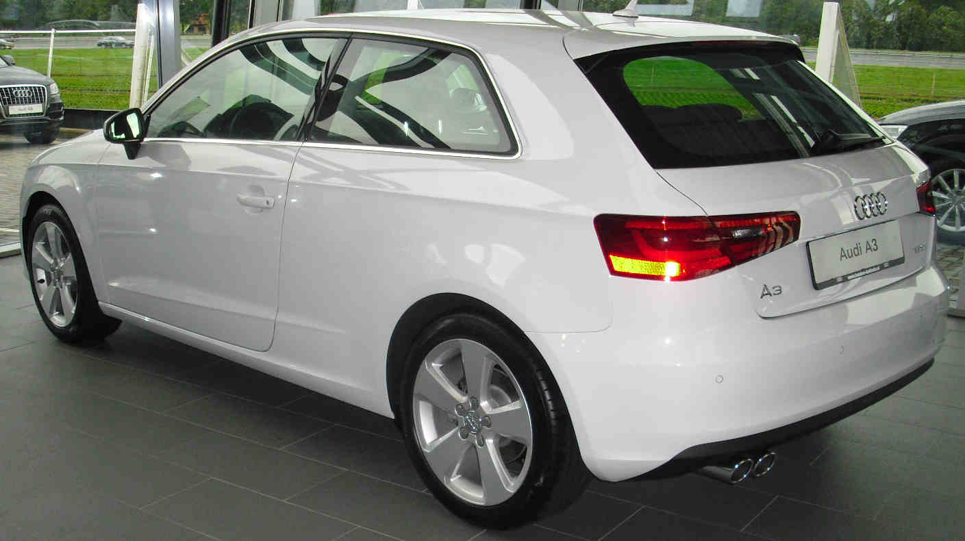 Der neue Audi A3 Heckansicht